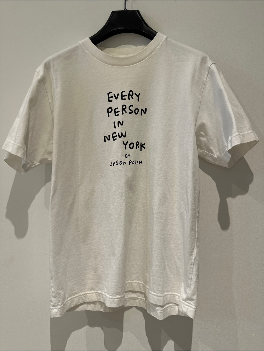 Uniqlo White 'Every Person in New York' by Jason Polan Graphic Tee
